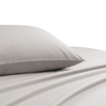 Μαξιλαροθήκες Ζεύγος (53x72) Βαμβακοσατέν 300 Κλωστών Melinen Lavish Ecru