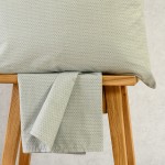 Κατωσέντονο Μονό (100x200+32) Με Λάστιχο + Μαξιλαροθήκη Melinen Ultra Line Mini Luca B (Mint)