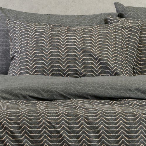 Σετ Σεντόνια King Size (260x270) Βαμβακερά Melinen Ultra Line Paris Anthracite