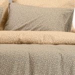 Παπλωματοθήκη Μονή (165x245) Διπλής όψης Βαμβακερή Melinen Ultra Line Samuele Grey