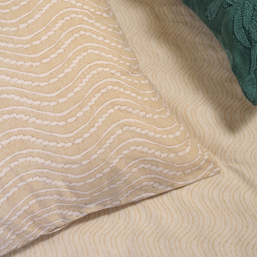 Μαξιλαροθήκες 2 τεμ (50x70) βαμβακερές Melinen Ultra Line Maverick Beige