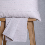 Κατωσέντονο Ημίδιπλο (120x200+32) Με Λάστιχο + Μαξιλαροθήκη Melinen Ultra Line Mini Paris Grey