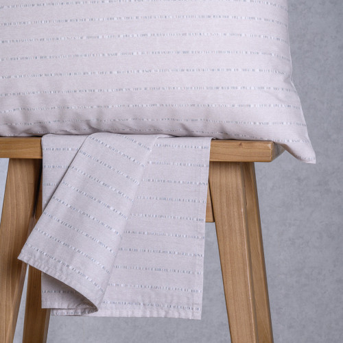 Κατωσέντονο Μονό (100x200+32) Με Λάστιχο + Μαξιλαροθήκη Melinen Ultra Line Mini Paris Grey