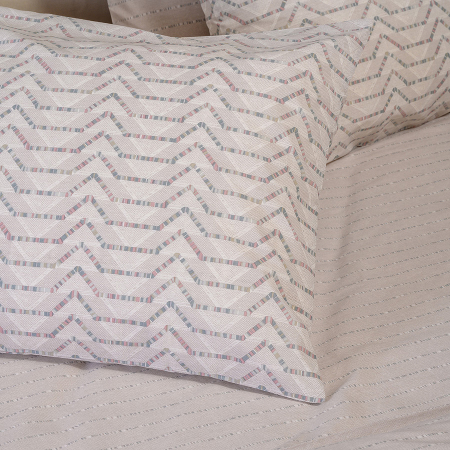 Σετ Σεντόνια Μονά (170x270) Βαμβακερά Melinen Ultra Line Paris Grey