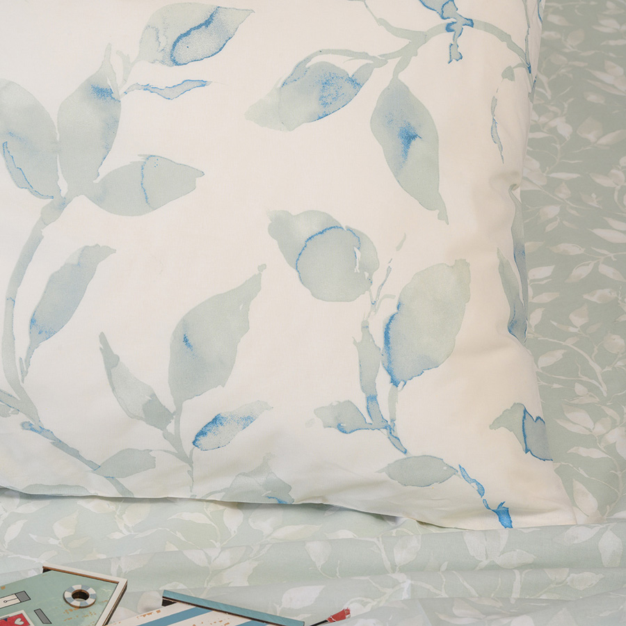 Μαξιλαροθήκες 2 τεμ (50x70) βαμβακερές Melinen Ultra Line Pearl Blue