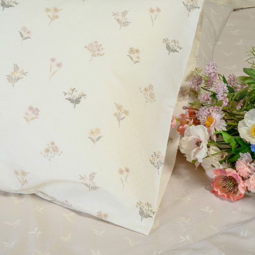 Σετ Σεντόνια King Size (260x270) Βαμβακερά Melinen Ultra Line Spring Beige