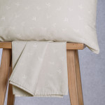 Κατωσέντονο Διπλό (160x200+32) Με Λάστιχο + Μαξιλαροθήκες Melinen Ultra Line Mini Spring Beige