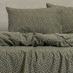 Κατωσέντονο Υπέρδιπλο Φανελένιο (180x200+30) με Λάστιχο + 2 Μαξ/θήκες Melinen Winter Line Elise Blue