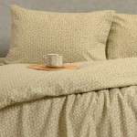 Μαξιλαροθήκες 2 τεμ (53x72) φανελένιες Melinen Winter Line Elise Greige