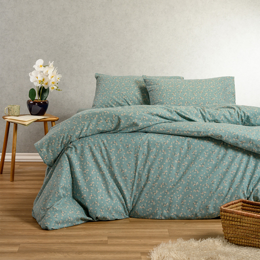 Κατωσέντονο Ημίδιπλο Φανελένιο (120x200+30) με Λάστιχο + Μαξ/θήκη Melinen Winter Line Fay Petrol Κατωσέντονο Ημίδιπλο Φανελένιο (120x200+30) με Λάστιχο + Μαξ/θήκη Melinen Winter Line Fay Petrol