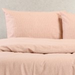 Σετ Σεντόνια Φανελένια Μονά (170x260) Melinen Winter Line Owen Rose