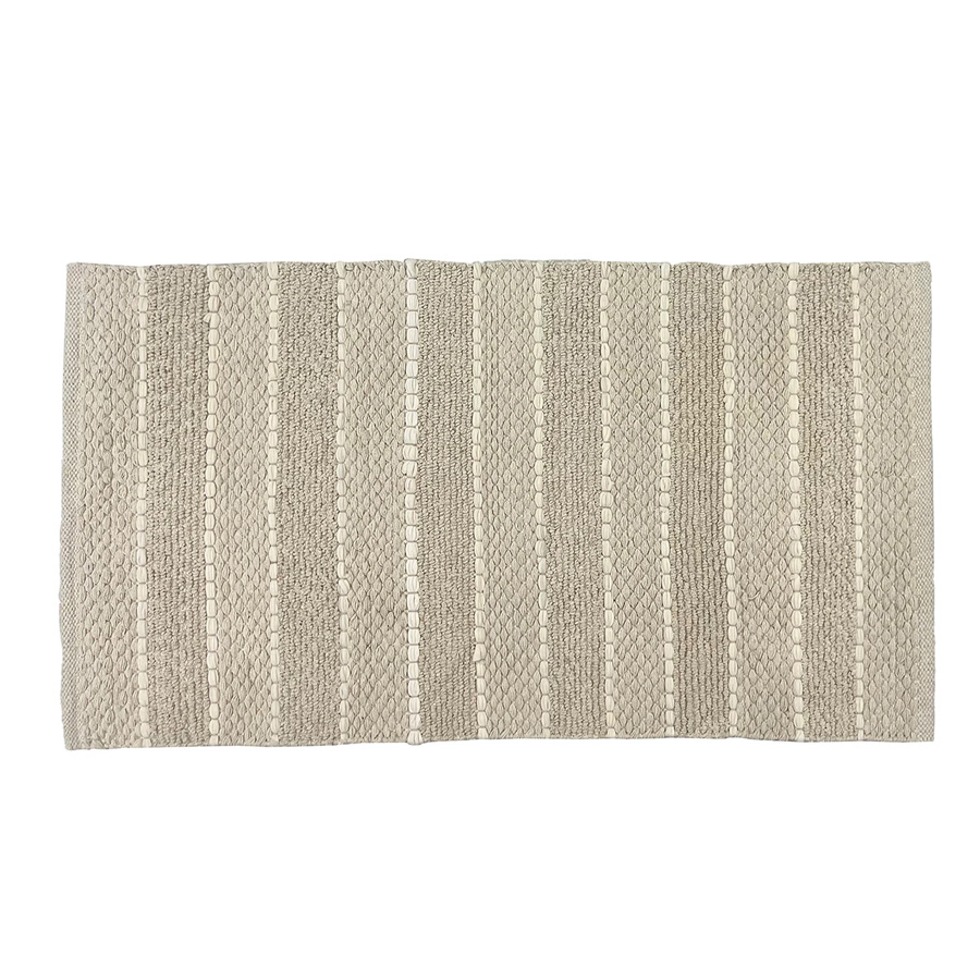 Διάδρομος - Κουρελού (60x90) Βαμβακερό Melinen Leticia Ecru