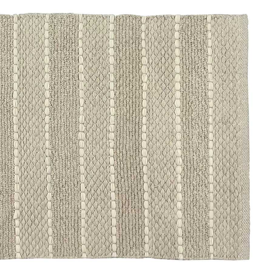 Διάδρομος - Κουρελού (60x90) Βαμβακερό Melinen Leticia Ecru