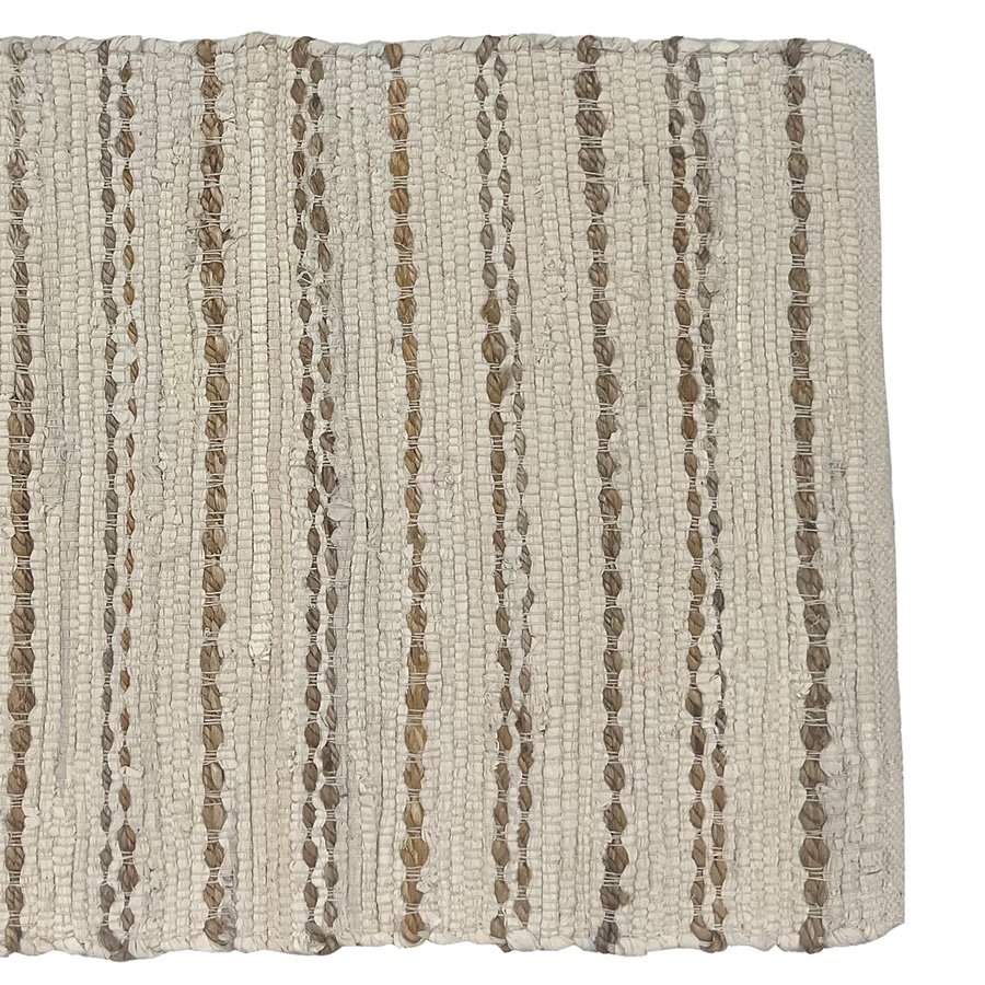 Διάδρομος - Κουρελού (60x90) Βαμβακερό Melinen Margot Ecru