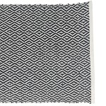 Διάδρομος - Κουρελού (60x120) Βαμβακερό Melinen Polly Black