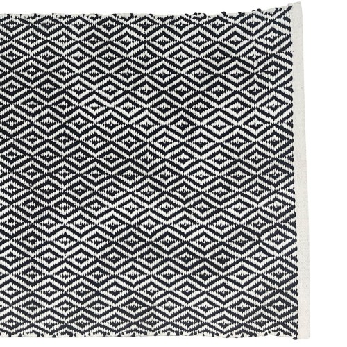 Διάδρομος - Κουρελού (60x120) Βαμβακερό Melinen Polly Black