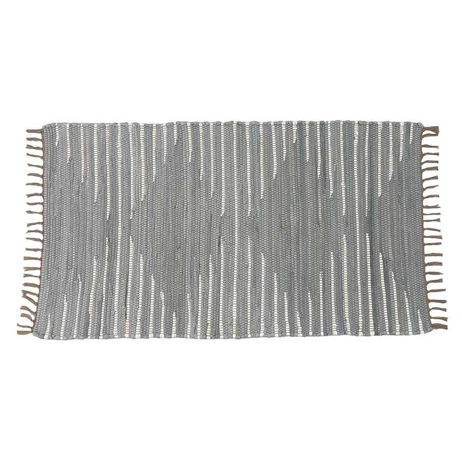 Διάδρομος - Κουρελού (60x120) Βαμβακερό Melinen Rota Grey