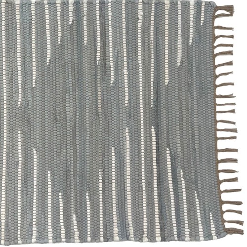 Διάδρομος - Κουρελού (60x120) Βαμβακερό Melinen Rota Grey