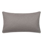 Διακοσμητική Μαξιλαροθήκη Φιγούρας (30x50) Μονόχρωμη Μακρόστενη Newhome A803 γκρι ανοικτό