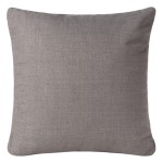 Διακοσμητική Μαξιλαροθήκη Φιγούρας (45x45) Μονόχρωμη Newhome A803 γκρι ανοικτό