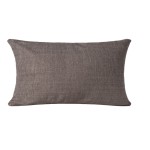 Διακοσμητική Μαξιλαροθήκη Φιγούρας (30x50) Μονόχρωμη Μακρόστενη Newhome A803 Γκρι-Καφέ