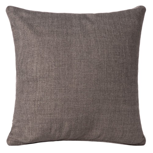 Διακοσμητική Μαξιλαροθήκη Φιγούρας (45x45) Μονόχρωμη Newhome A803 Γκρι-Καφέ