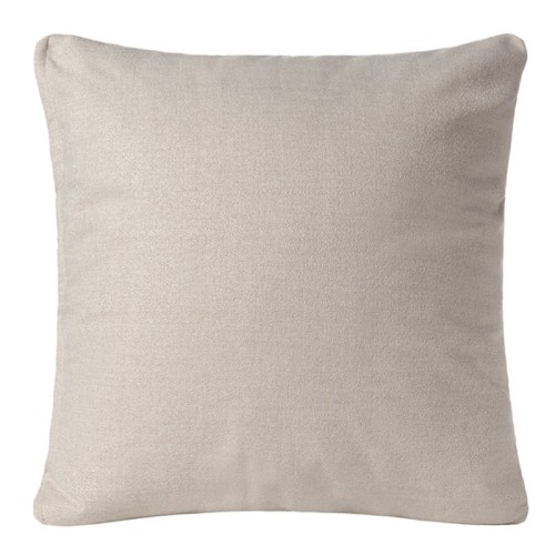 Διακοσμητική Μαξιλαροθήκη Φιγούρας (45x45) Μονόχρωμη Newhome A803 Ivory