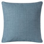 Διακοσμητική Μαξιλαροθήκη Φιγούρας (45x45) Μονόχρωμη Newhome A803 σιελ