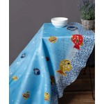 Αλέκιαστο Τραπεζομάντηλο (160x220) Εμπριμέ Newhome 215 με ψάρια