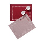 Σουπλά (35x45) Διπλής Όψης Newhome BG18 Αμέθυστος-Κόκκινο