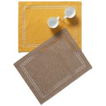 Σουπλά (35x45) Διπλής Όψης Newhome BG18 Κίτρινο-Άμμου