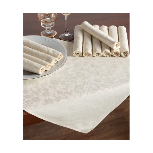 Σετ 12 τεμαχίων Πετσέτες Φαγητού (45x45) Ζακάρ Μονόχρωμες Δείπνου Newhome 1010 μπεζ