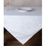 Τραπεζοκαρέ (135x135) Ζακάρ Μονόχρωμo Newhome 1010 λευκό