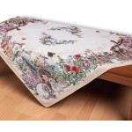 Πασχαλινό Τραπεζοκαρέ (140x140) Στόφα Ισπανίας Newhome Alicia Κουνελάκια στο Κτήμα