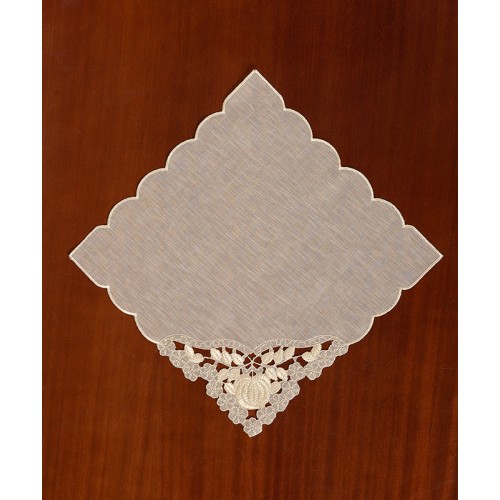 Γωνία - Πετσετάκι (30x30) για σύνθετο Newhome Ροκοκό 224-1 μπεζ