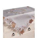 Καρέ (85x85) με κέντημα Newhome 19315 Γκρι