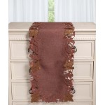 Τραβέρσα (38x172) με κέντημα Newhome 19315 Κεραμιδί