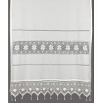 Παραδοσιακή Κουρτίνα με ατραντέ (140x260) Newhome Skiros 018 λευκό