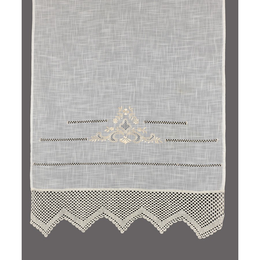 Παραδοσιακή κουρτίνα (140x260) Newhome Skiros 1714 εκρού