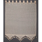 Παραδοσιακή κουρτίνα (120x150) με τιράντες Newhome Skiros 2003/1 Εκρού