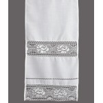 Παραδοσιακή κουρτίνα με ατραντέ (90x130) Newhome Skiros 343 λευκό