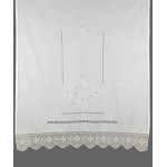 Παραδοσιακή κουρτίνα (150x180) με μερσεριζέ νήματα Newhome Skiros 4878A