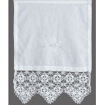 Παραδοσιακή - νησιώτικη κουρτίνα (80x150) με μερσεριζέ νήματα Newhome 6748