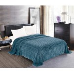 Κουβέρτα Fleece Μονή (160x220) με Ανάγλυφη Πλέξη, Newhome Braid Ραφ