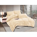 Κουβερτοπάπλωμα Γούνινο Ισοθερμικό Μονό (170x240) Newhome Burble Cream