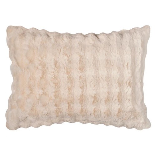 Μαξιλαροθήκη Γούνινη Ισοθερμικη (50x70) Newhome Burble Cream
