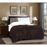 Κουβέρτα Γούνινη Υπέρδιπλη (220x240) Ανάγλυφη Newhome Mink Καφέ