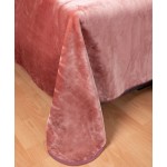 Κουβέρτα Υπέρδιπλη (220x240) Βελουτέ, Super Soft Newhome Olympia Σάπιο Μήλο