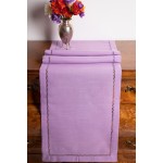 Καρέ (90x90) Μονόχρωμο με Αζούρ Newhome 3096 Λιλά