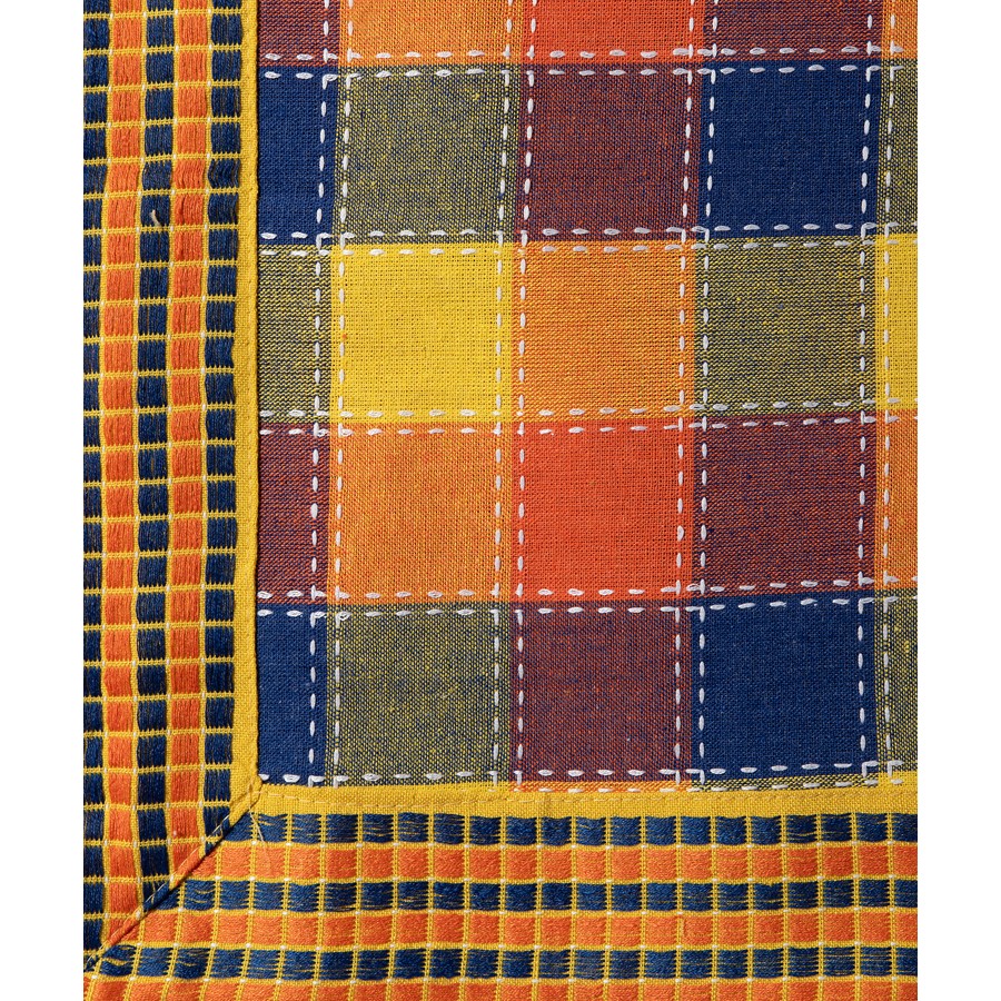 Τραπεζομάντηλο 8 ατόμων (140x240) Καρώ με Ρίγες στη Φάσα Newhome Moda Καρώ Κόκκινο